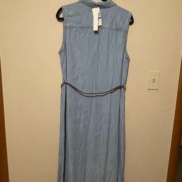 NWT Kut From The Kloth Chambray Maxi Dress Size XL - Picture 7 of 9